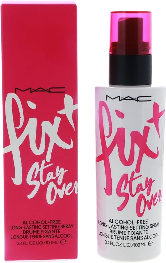 M.A.C. FIX+ STAY OVER ALCOHOL-FREE 16HR SETTING SPRAY - 3.4 Fl Oz / 100 ml