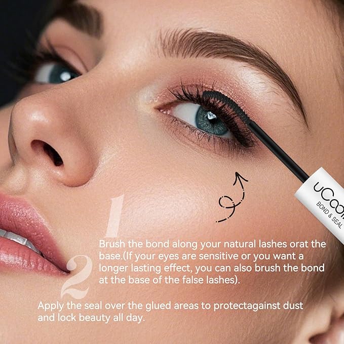 Flora Lash Clusters One Length 10mm D Curl Individual Lashes Eyelash Clusters DIY Eyelash Extension 0.05mm Ultra-Thin Black Lash Band(Flora,Only 10mm)