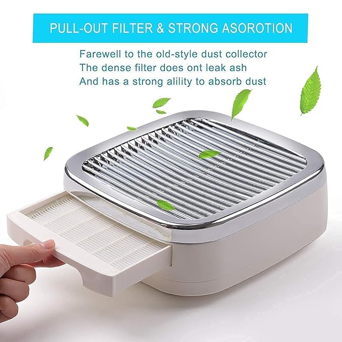 Makartt Nail Cleaner Machine Manicure Tools Bundle, 60W Nails Vacuum Cleaner Machine for Nail Drills, 2Pcs No-Spilling Screen for Nail Vacuum Machine