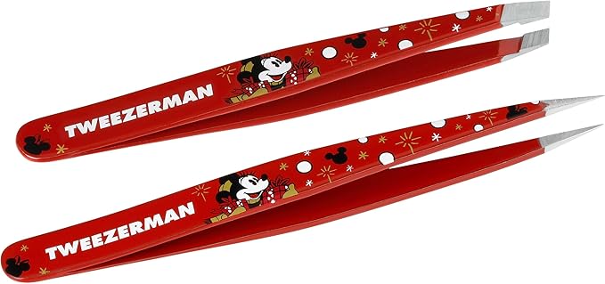 Tweezerman Magic All Around Petite Point and Slant Set - Eyebrow for Women and Men Set