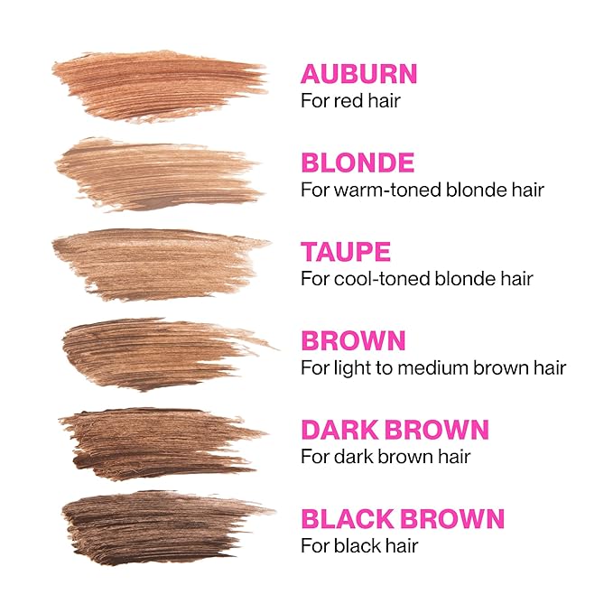 Brow Builder - Cream Gel Formula: Instant Lift, Natural Full Look, Super Quick, Pigment & Hold - Tapered Precision Wand - Vegan & Cruelty Free Beauty, Eyebrow Tint Makeup Women (Dark Brown)