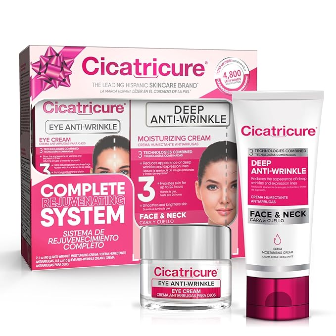 Cicatricure Complete Rejuvating System Gift Pack of Two Facial Antiwrinkle Creams