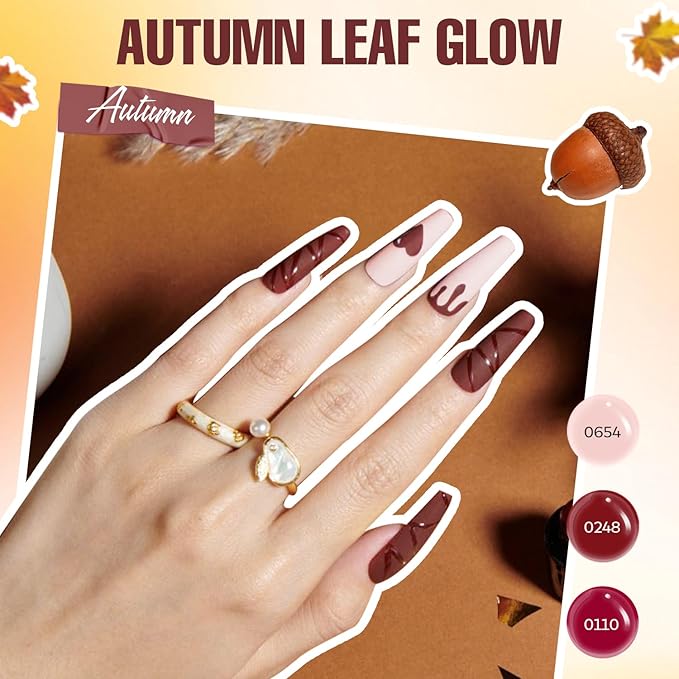 MEFA 56 PcsGel Nail Polish Kit with U V Light, 32 Colors Classic Popular Gel Nail Kit Soak Off Nail Polish Gel Set with Base Matte/Glossy Top Coat Nail Art Decorations Manicure Tools DIY Gifts