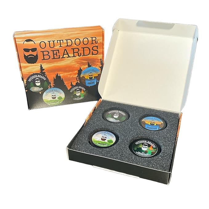 Beard Balm | 2 oz Cleansing Balm for Beards Short or Long | Beard Conditioner for Men | Essential Moisturizer for Every Man's Beard | Leave Hair and Skin Healthy (Sample Pack 2)