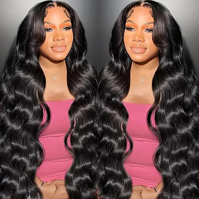 250 Density HD Lace Front Wigs Human Hair 13x6 Lace Front Wigs Human Hair Pre Plucked Body Wave Lace Front Wigs Human Hair Wigs for Women Body Wave Wig 13x6 HD Lace Front Wigs Human Hair 24 inch