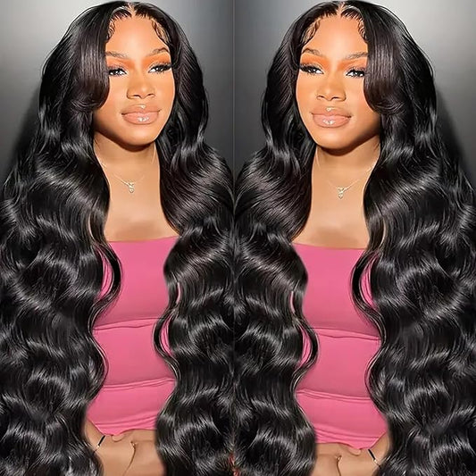 250 Density HD Lace Front Wigs Human Hair 13x6 Lace Front Wigs Human Hair Pre Plucked Body Wave Lace Front Wigs Human Hair Wigs for Women Body Wave Wig 13x6 HD Lace Front Wigs Human Hair 24 inch