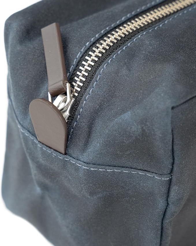 Kolo Parker Medium Weatherproof Toiletry Case, Cable Bag, Travel Pouch, Navy