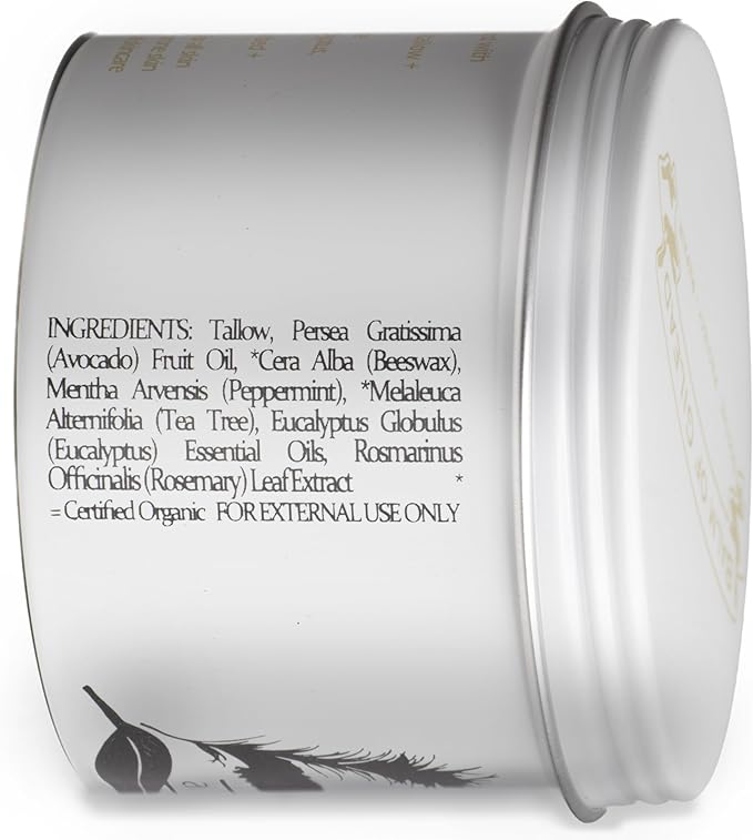 Foot Healing Cream – Intensive Moisture and Healing, Foot Care and Body, Skin Soothing Cream - Eczema, Ringworm, Dry, Chaffed Skin, Nail - Tea Tree with Eucalyptus, Frankincense and Sweet Myrrh