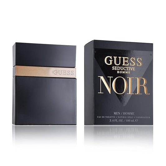 Guess Seductive Homme Noir 3.4 oz EDT Spray RETAIL