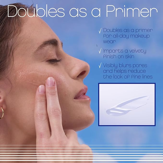 Vacation Crystal SPF 50 Face Gel, Clear Sunscreen, Hydrating & Nourishing, Water-Resistant, Fragrance-Free, Travel Size, 1.7 Fl. Oz.