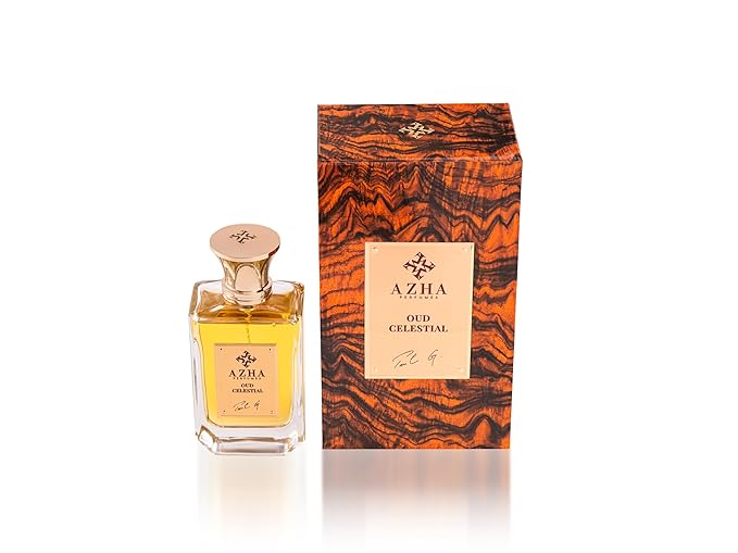 Oud Celestial Eau De Parfum Men Spray 100ML (3.38 OZ) Arabian Perfume for Men Ambery notes of Saffron and Vanila, Long Lasting Perfume For Men, Luxurious Fragrance