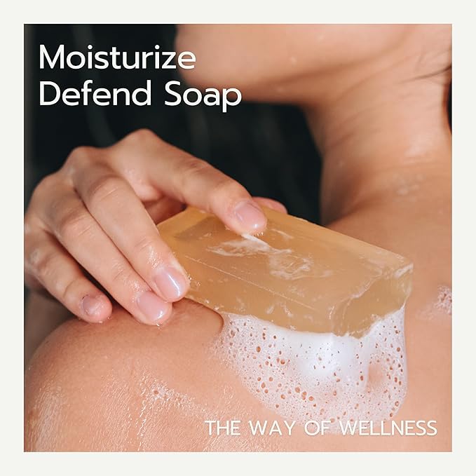 Oregano Oil Soap Bar - Natural Plant Therapy Hand Soap & Body Wash Oregano Extract Soap - Topical Skin Cleanser Oil of Oregano Soap Bar - for Acne, Eczema, Foot and Nail Problems, 1-pack