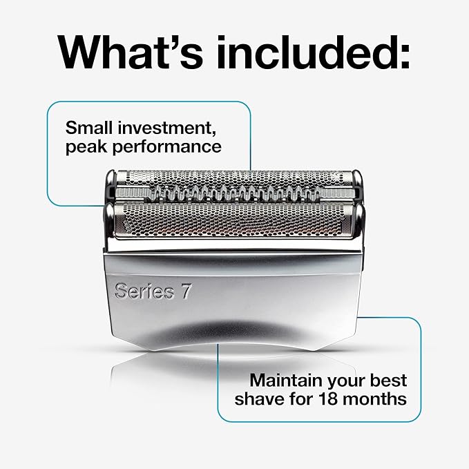 Braun Series 7 70S Electric Shaver Head Replacement Cassette – Silver