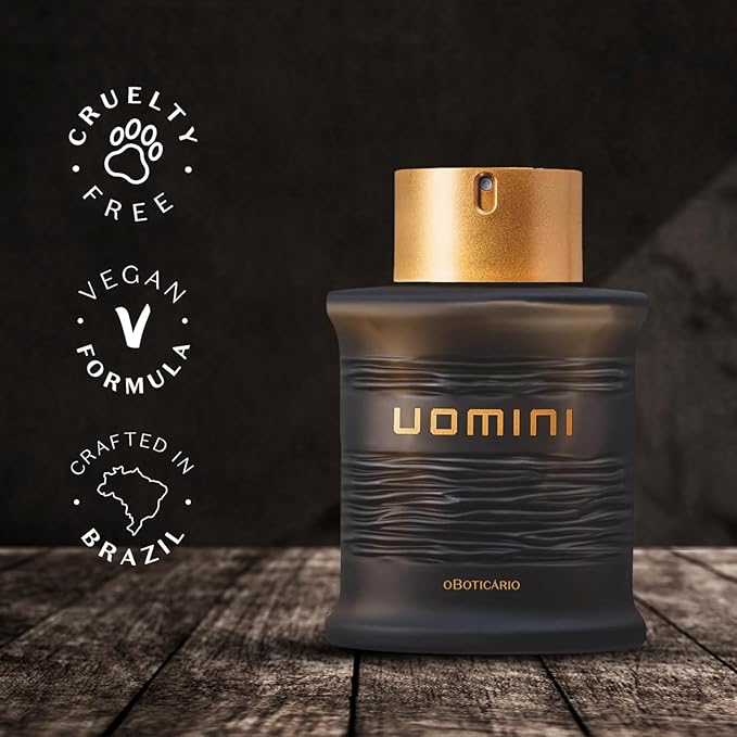 O Boticario UOMINI Cologne for Men, Long Lasting Premium Cologne for Men, 100ml