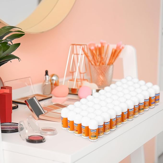 75 Pcs Mini Sunscreen Lip Balms Bulk Spf 15 Lip Balms Sticks with Sunscreen Teacher Nurse Volunteer Employee Appreciation Gifts Bulk Staff Team End of Year Coworkers Gifts for Women Men