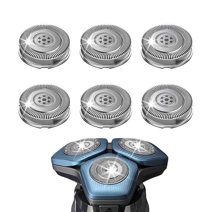 SH71/52 Replacement Head Compatible with Philips Norelco Series 7000 and 5000 ， Upgraded SH71/52 Compatibility Double blades for norelco 7000 replacement heads.
