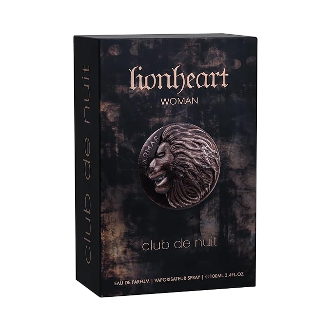 Armaf Club De Nuit Lionheart for Women Eau de Parfum Spray, 3.4 Ounce