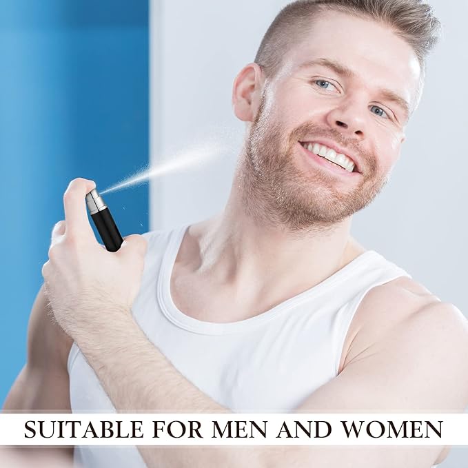 30 Pieces Refillable Perfume Atomizer Mini Refillable Spray Perfume Bottle in 5 ml with 10 Perfume Dispenser Pump Transfer Tool Travel Perfume Bottle Small Refillable Scent Pump Case (Multi Colors)