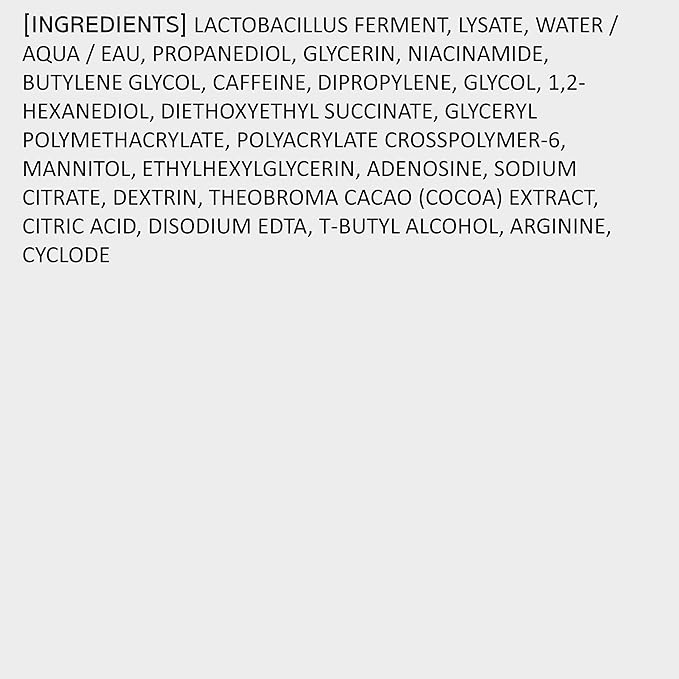 IOPE BIO-PDRN Caffeine Shot Serum | 38% 𝑷𝒍𝒂𝒏𝒕-𝒃𝒂𝒔𝒆𝒅 Vegan PDRN & 20,000ppm Caffeine & Niacinamide in a Bottle, Plumping Skin, Intense Lifting and Firming, Korean Skincare, 1.01 Fl Oz