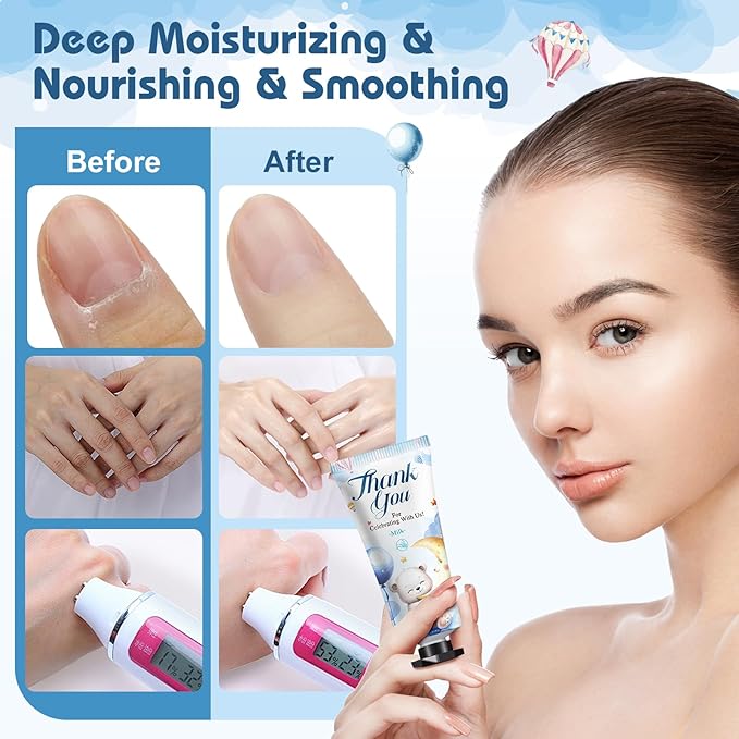 50 Pack Baby Shower Bulk Hand Cream Gifts Sets, Bridal Shower Favors and Baby Shower Favors for Guests with Thank You Card and Organza Gift Bags, Appreciation Gifts and Wedding Shower Favors (Bear)