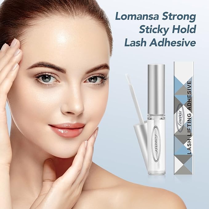 Lash Lift Glue Adhesive 5pcs, Eyelash Perming Rod Fix Glue for Eyelash Curl(5 PCS)