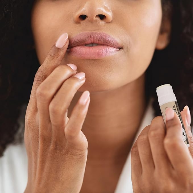 Dionis Goat Milk Skincare Warm & Sweet Lip Balm Gift Set - Beeswax, Shea Butter & Coconut Oil Lip Care Products Made in The USA - Cruelty Free Lip Moisturizer for Dry Chapped Lips, 0.28oz 3 Pack