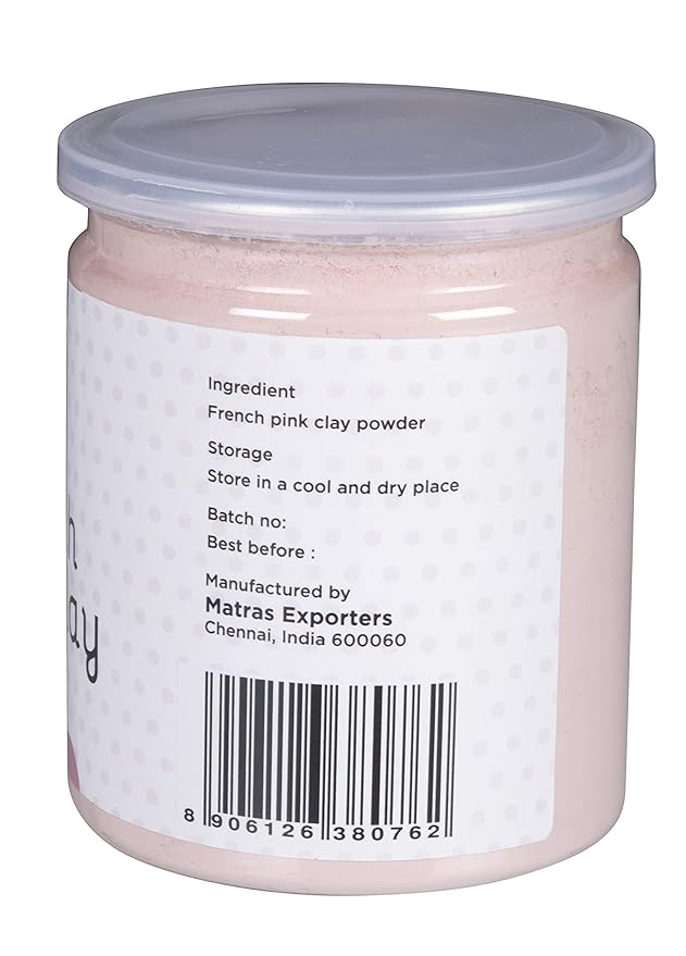Pink Clay/Rose Clay Powder for Soap Making | 8 Oz | Fine, Gentle and Soothing Clay for Face Masks, Soaps and More | by Yogi's Gift ®