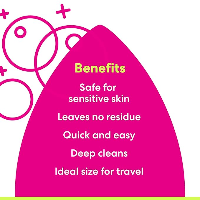 Beautyblender® | Blendercleanser® Solid Unscented Makeup Sponge & Brush Cleanser + Silicone Scrub Mat | Professional Cleansing Tool, Makeup Sponge Cleaner, Vegan & Cruelty Free, Made in USA