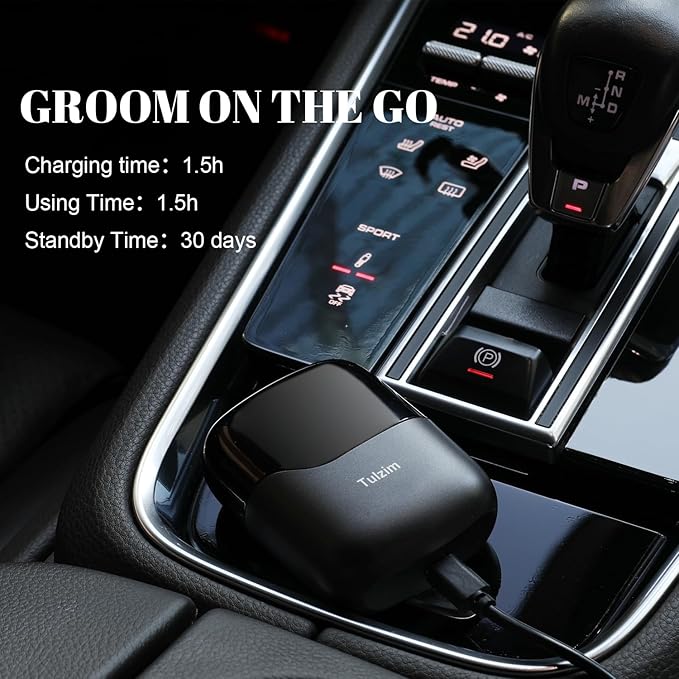 Electric Foil Shavers for Men, Upgraded Mini Electric Razor with LED Display, Compact Face Shaver with IPX7 Waterproof, Foil Shaver for Men with 3 Blade Heads Floating Head Wet/Dry USB Type C