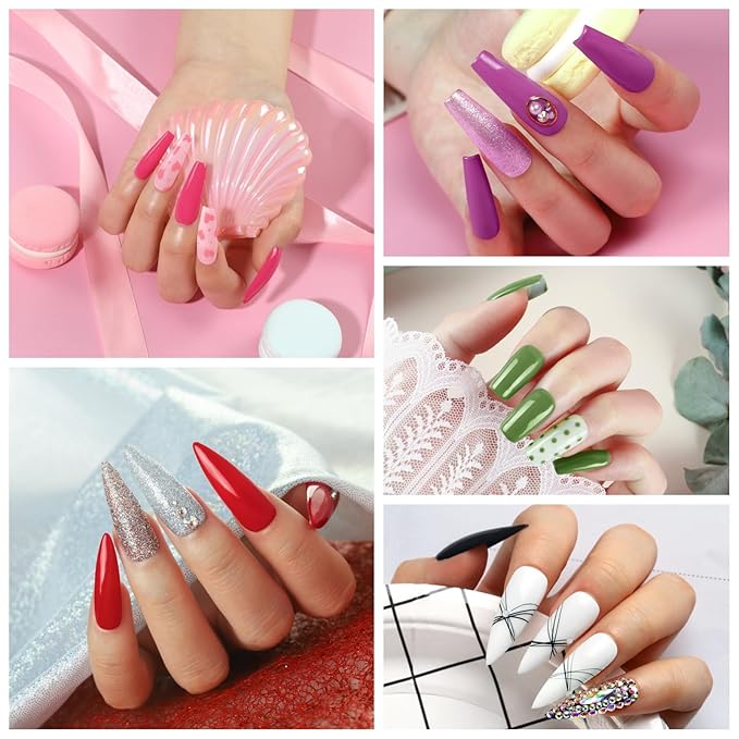 53PCS Gel Nail Polish Kit with U V light and Drill Starter Kit, 35 Colors Gel Polish Set 5pcs Top Base Coat Spring Neutral Colors Professional Nail Lamp Complete Gel Manicure Kit Gifts for Women