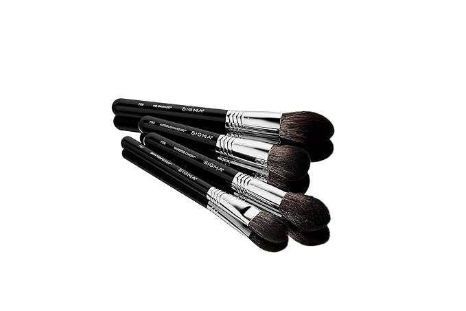 Sigma Beauty F29 HD Bronzer Brush – Tapered Makeup Brush with Ultra-Soft Synthetic Fibers for Flawless Application, Perfect for Bronzer, Setting Powder & All-Over Powder
