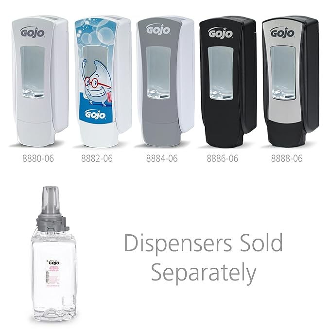 Gojo®, GOJ881103, ADX-12 Clear/Mild Handwash Refill, 1 / Each, Clear