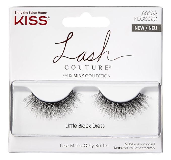 Kiss Lash Couture Faux Mink Little Black Dress (Pack of 6)
