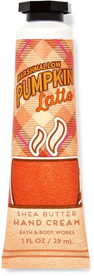 Bath & Body Works Pumpkin Latte Shea Butter Travel Size Hand Cream 1oz(Pumpkin Latte),1 item