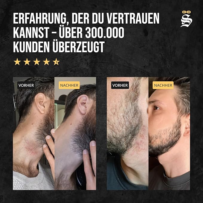 Störtebekker® Premium Men's Safety Razor ‘Hamburg’ - incl. handmade leather case with built-in mirror, 10 Störtebekker blades & shaving guide - First Class Wet Razor shaving set - Gift Idea for Men