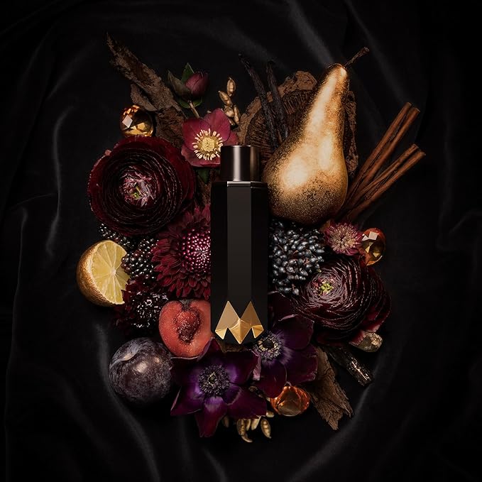 Onyx Gift Set, 2 pcs - Luxurious Long-Lasting Perfume for Men - Fougere Amber Wood Fragrance - Cardamom, Pear, Bergamot Top Notes - Ideal Gift for Men