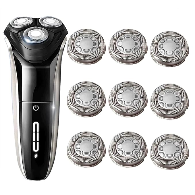 SH30 Replacement Heads for Philips Norelco Shaver Series 3000, 2000, 1000 and More (9 PACK)