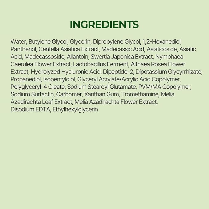 Torriden BALANCEFUL Cica Facial Masks (10 sheets) | Extra Soothing Care | 5D CICA, Hydrolyzed Hyaluronic Acid, Panthenol | Korean Face Mask