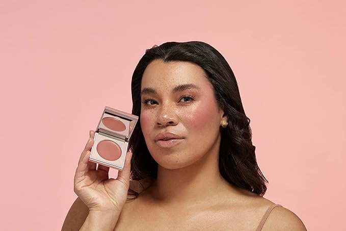 Sigma Beauty Cream Blush – Hydrating Cream Blush for Cheeks and Lips, Lightweight, Buildable Sheen Formula with Nourishing Ingredients (Cor-de-Rosa, Earthy Rose Sheen)