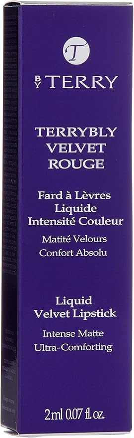 By Terry Terrybly Velvet Rouge Liquid Lipstick for Women, # 6 Gypsy Rose, 0.07 Ounce