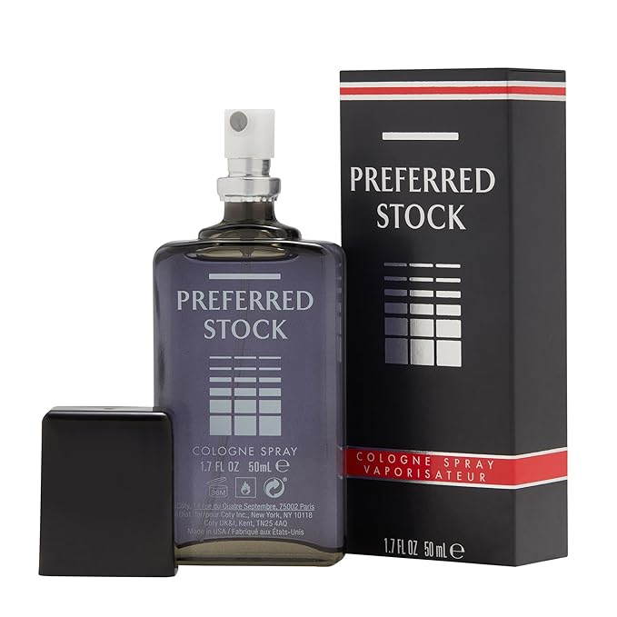 Stetson Preferred Stock - Cologne Spray for Men - Leathery, Woody, and Casual Aroma with Fragrance Notes of Cypress, Balsam Fir, and Sandalwood - 1.7 Fl Oz