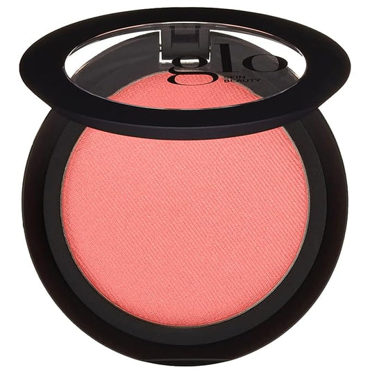 Glo Skin Beauty Blush (Papaya) - Pressed Powder Blush for Cheeks, High Pigment Mineral Face Makeup Creates a Natural, Healthy Glow