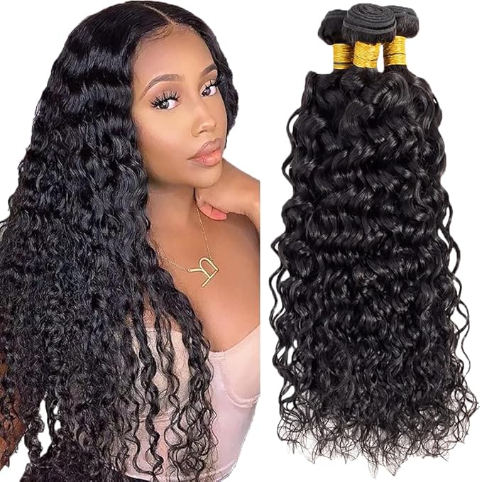 Natural Color Curly Bundles #1B Human Hair Kinky Curly Bundles 8a Grade Double Weft Brazilian Soft and Silky for Black Women 22 24 26 Inch