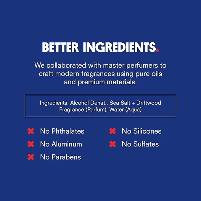 Huron Eau de Parfum - Everyday Fragrance for Men - Clean, Aromatic Notes of Mandarin, Cardamom, Blue Sage, Lavender & Ocean Air - Long Lasting Men's Cologne - Safe, Clean Ingredients - 1.7 Fl. Oz.