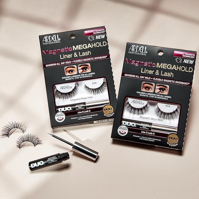 Ardell Magnetic MegaHold 054 Lashes, 1 pair (Pack of 2)