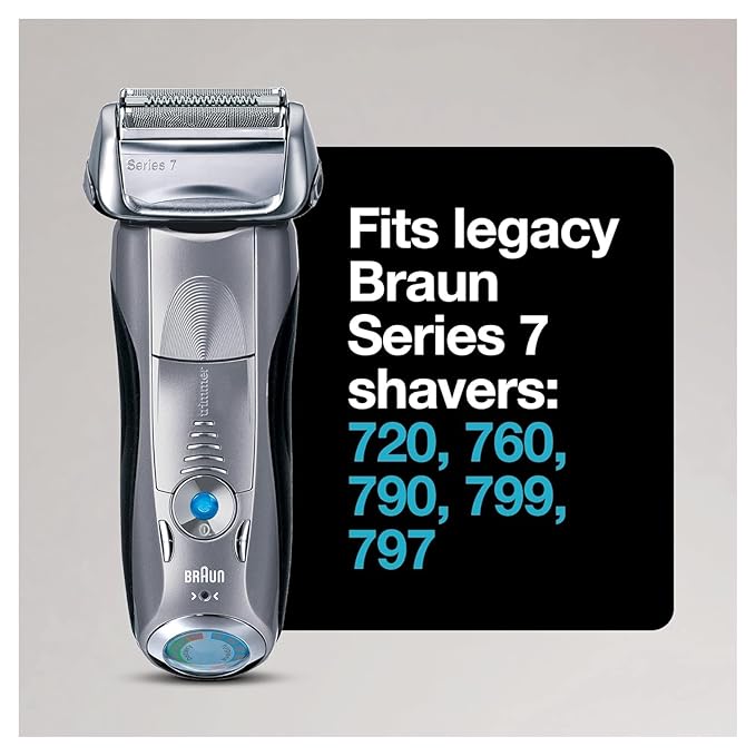 Braun Series 7 70S Electric Shaver Head Replacement Cassette – Silver