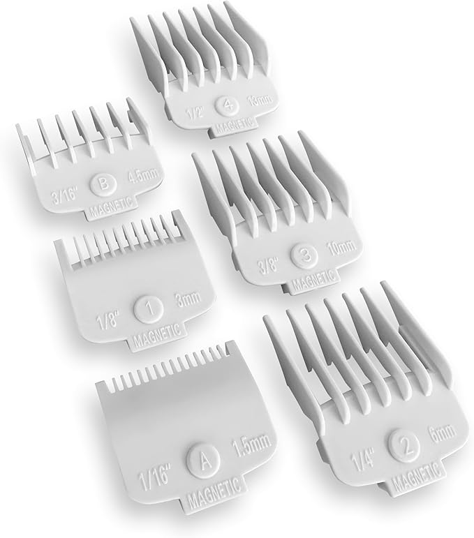 TPOB White Slime 2 Splatt Clipper Trimmer Set Barber Hair Clippers for Men 6800 RPM