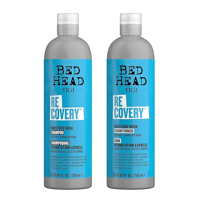 TIGI Bed Head Shampoo & Conditioner For Dry Hair Recovery With Prickly Pear Cactus Extract 2 x 25.36 fl oz