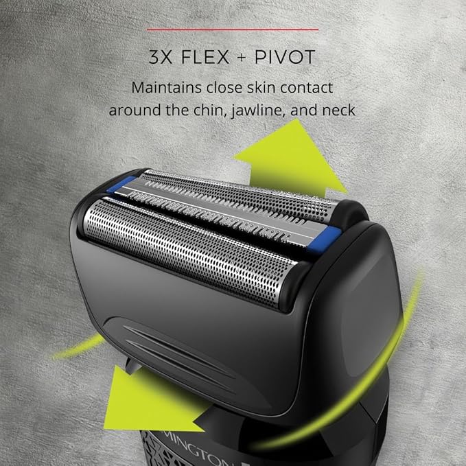 Remington Comfort Series Foil Shaver for Men, Electric Shaver, Pop-up Trimmer, Blue, PF7400E