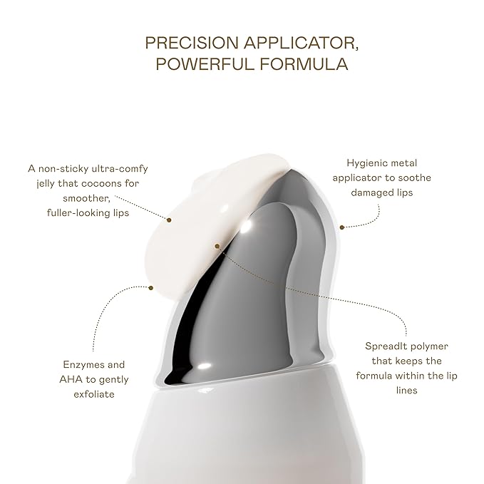 EADEM Le Chouchou Lip Softening Balm, Lip Gloss for Women, Lip Plumper & Lip Mask, Overnight Hydrating & Moisturizing Luxury Lip Balm, Mothers Day Gifts, 0.5 oz, Butter Mochi